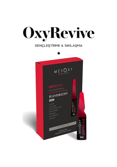 Mesoxy Laboratoires Mesoxy Oxyrevive Yoğun Gençleşme & Anti Aging Bakım Serumu 2 ML x 6 Ampul
