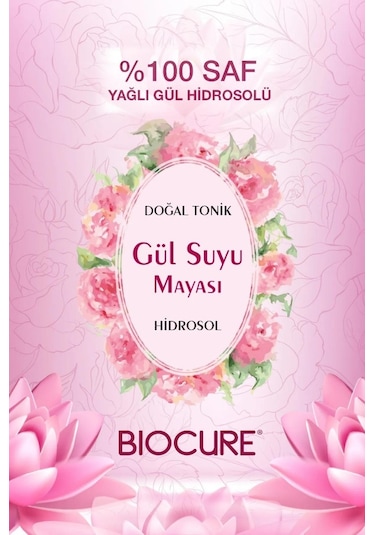 Biocure Aydınlatıcı ve Gözenek Sıkılaştırıcı Gül Suyu Mayası 150 ML