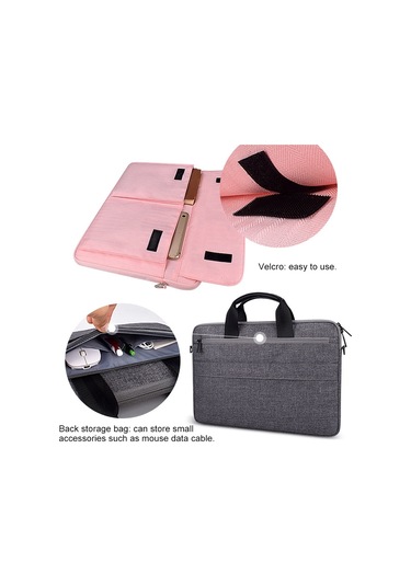 Sones St08 15,6 İnç Dizüstü Bilgisayar İçin Omuz Askısı Olmadan Taşınabilir Evrak Çantası Diğer