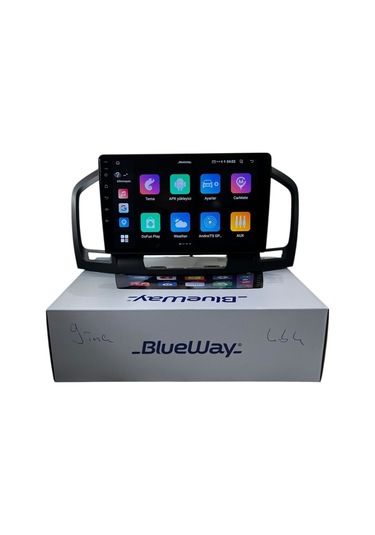 Opel İnsignia 2009-2013 Blueway 4-64 Profesyonel Oem Multimedia 9"