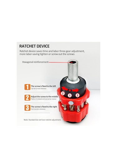 Cırcırlı 12'si 1 Arada Tornavida