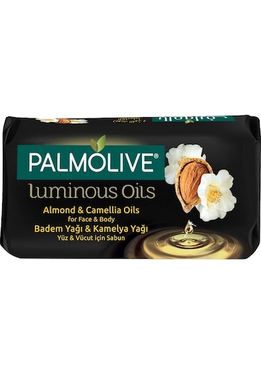 Palmolive Luminious Oils Badem Yağı & Kamelya Yağı Yüz ve Vücut için Sabun 150 G