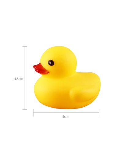 Xindoker 50 Adet Mini Sarı Kauçuk Ördekler - Hamam Zevki Ve Parti Dekorasyonu İçin Yumuşak Materyal Diğer