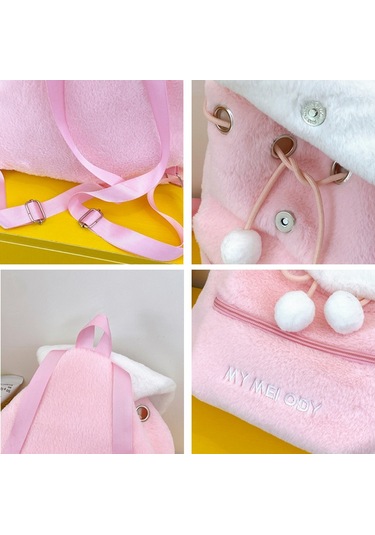 Aurora Peluşsırtçantası Karikatür Sırtçantası Pembe