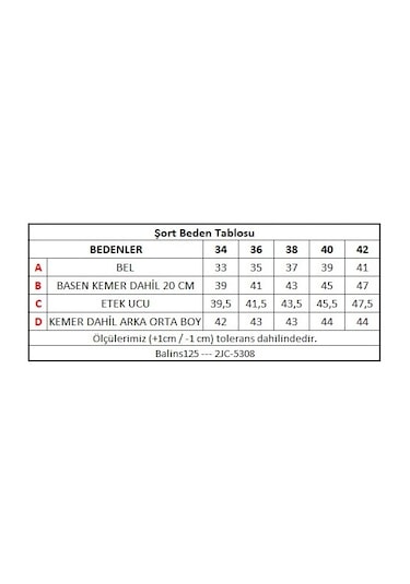 Balins Kadın Gabardin Gri Gül Baskılı Şort  Beyaz