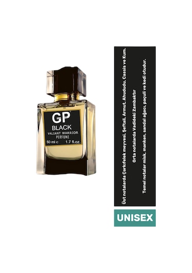 Green Path Black Valiant Warrior Unisex Parfüm EDC 50 ML