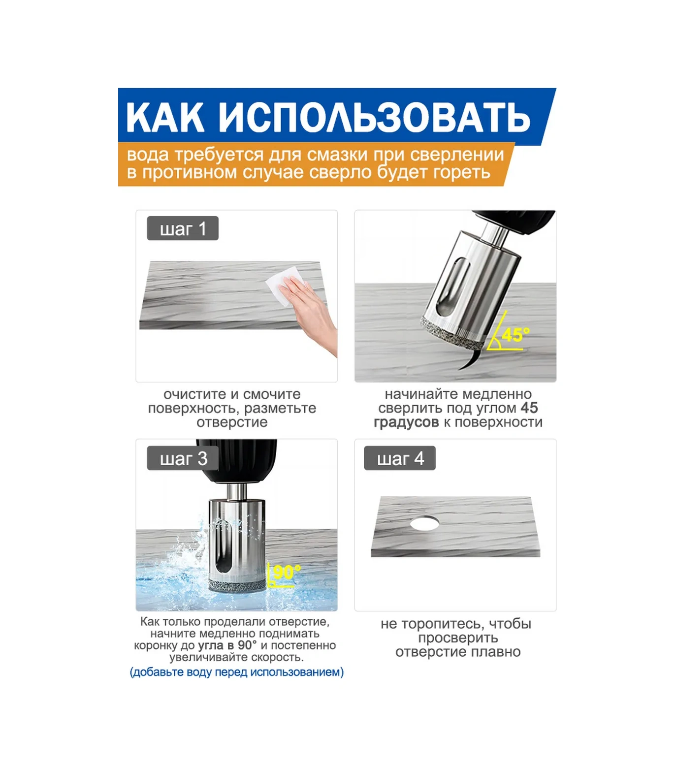 Xcan Cam Ve Seramik İçin Elmas Uçlu Matkap Ucu Seti 6-60 Mm, 28 Parça 245491781