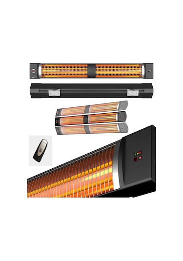 MirKraft Square 2800 W Infrared Isıtıcı