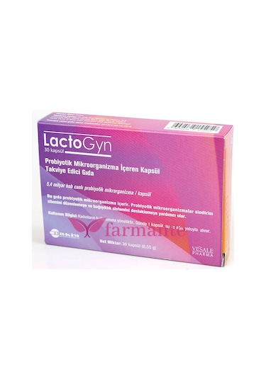 Lactogyn Probiyotik 30 Kapsül