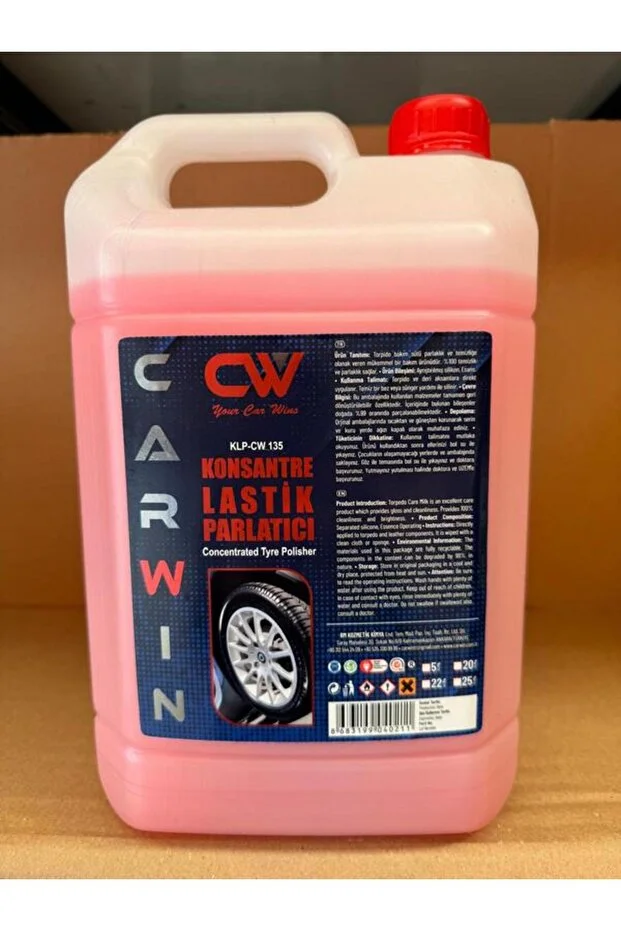 Carwin Oto Car Konsantre Lastik Parlatıcı 5 Lt