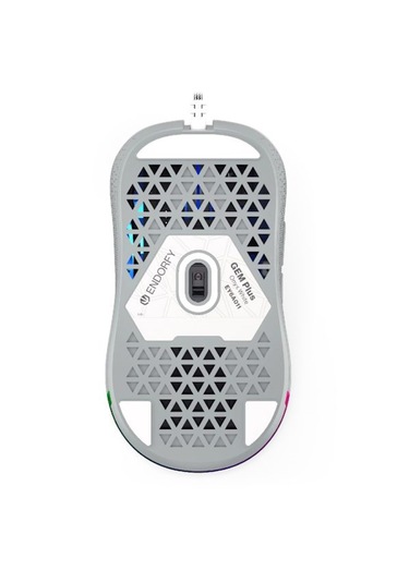 Endorfy Gem Plus Onyx White Argb Simetrik Gaming Mouse Ey6a011
