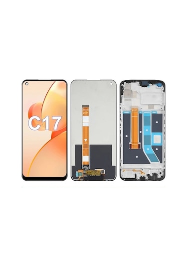 Oppo Realme C17 Lcd Ekran Dokunmatik Çıtalı