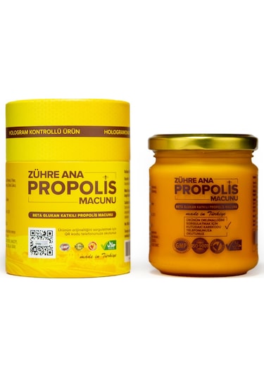 Zühre Ana Propolis Macunu Beta Glukan ve Ginseng Katkılı 2 x 240 ML
