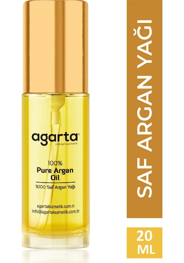 Agarta Doğal Argan Özlü Bakım Yağı 20 ML