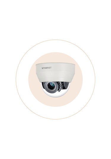 Samsung Uyumlu Wisenet Hcd-7070Rp 4Mp Ahd Gece Görüşlü Dome Kamera
