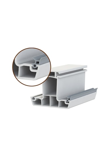 Contacall Pimapen Contası Gri Kapı Pencere Fitili 10 Metrelik Pakette Pvc Pimapen Fitili-contası