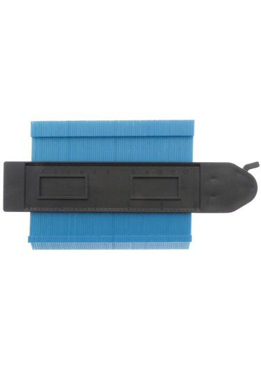 Homyl 1 Adet 5 Inç Kontur Ölçer Kendinden Kilitli Mavi