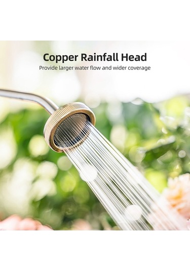 Besthome1 Paslanmaz Çelik Bahçe Hortumu Püskürtme Çubuğu: 2 Seviyeli Ayarlanabilir, Şarj Edilebilir, 9.8 Fit Hortum, Yedek Bakı