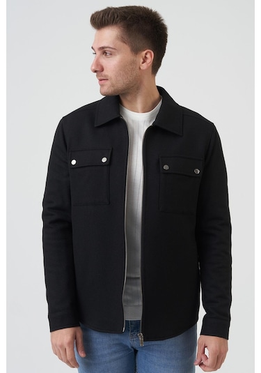 White Stone New York 58161 Slim Fit Mont Siyah-Siyah
