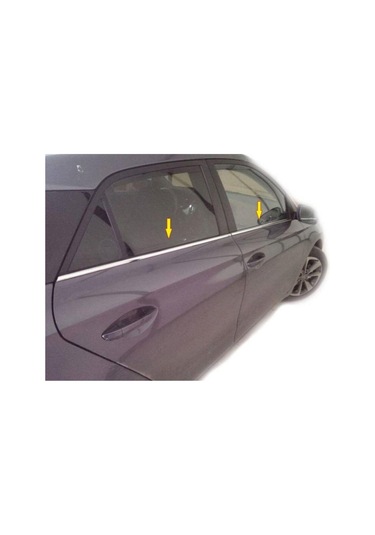 Hyundai İ20 Krom Cam Çıtası 2015-2020 4 Parça