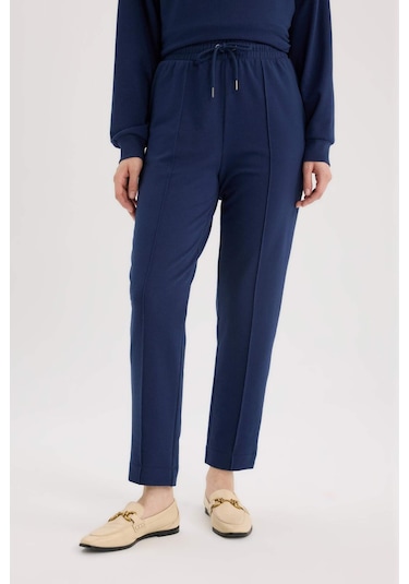 DeFacto Harem Basic Düz Sweatshirt Kumaşı Pantolon D9363AX25SPNV248