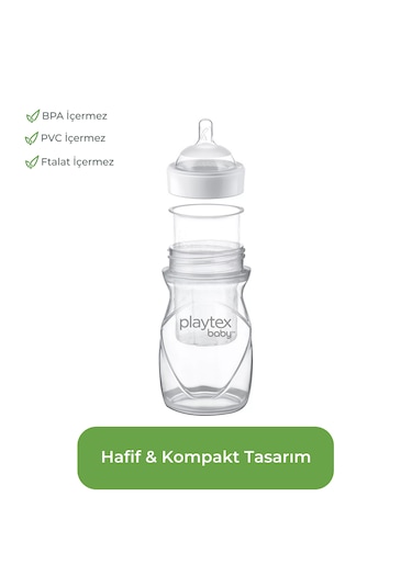 Playtex Liners Anti-kolik Tek Kullanımlık Torbalar, 50 Adet,236ml