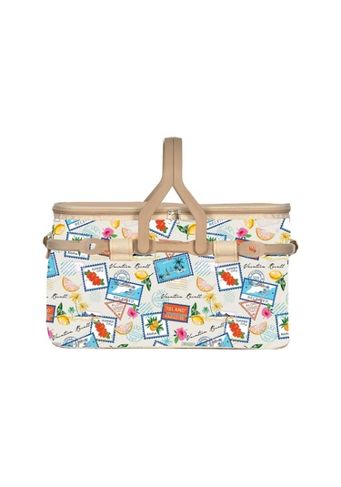 25 Lt Piknik Sepeti 1072 Picnic Bag Çok Renkli