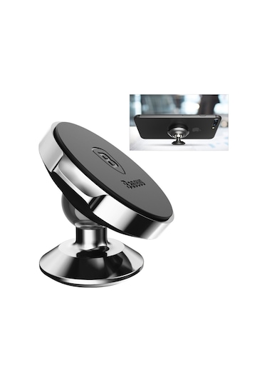 Sones Baseus Küçük Kulaklar Serisi Manyetik Braket, İphone, Samsung, Sony, Htc, Nokia, Lg Cep Telefonu İçin Siyah