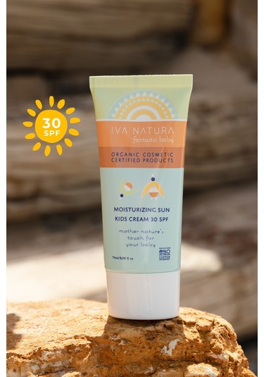 Iva Natura Koruyucu Bebek Ve Çocuk 30 Spf Güneş Kremi Mineral Filtreli 75 Ml