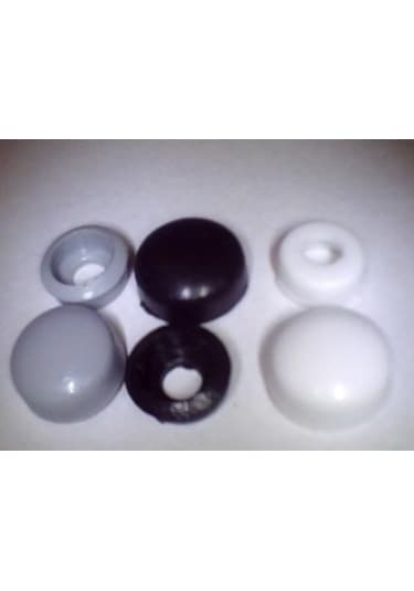 Vida Gizleyici Kapak Plastik Çitfli 50 Li Paket Beyaz