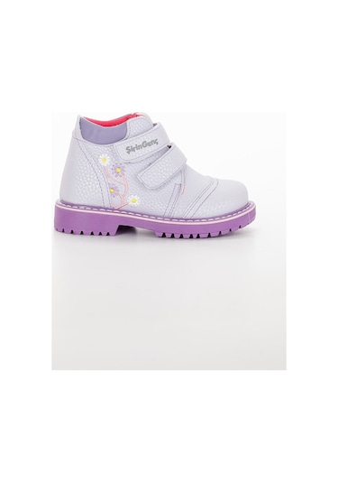 Şirin Bebe Ortopedik Cırtlı Lila Kız Çocuk Bot-2125 Lila