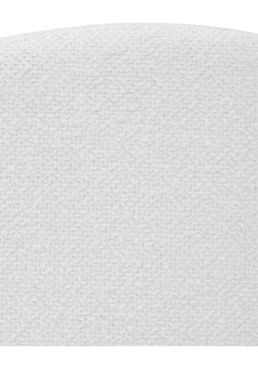 Vilinze Ege Teddy Kumaşnaturel Ayak Ahşap Sandalye Ege19-naturel Beyaz