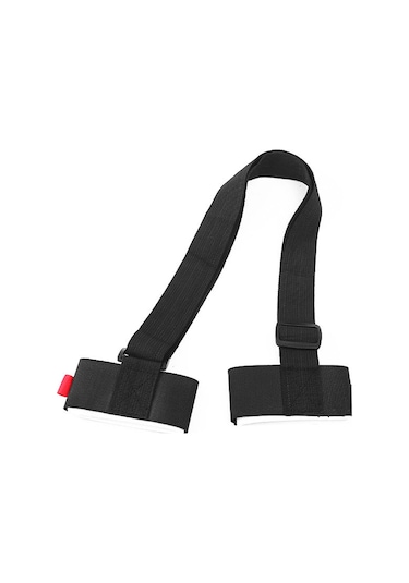 Shineyee Erkek Bayan Kayak Taşıma Kemerleri Nilon Materyalli 57-107 Cm Uzunluk Ayarlanabilir Siyah Renk Siyah