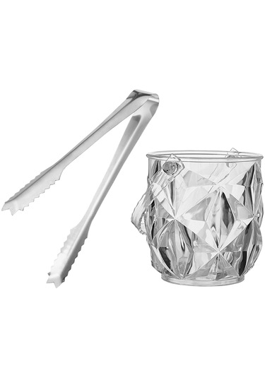 Homyl Şampanya Şişeleri Için İçecek Soğutma Küveti Otel Berrak Kristal Çok Renkli