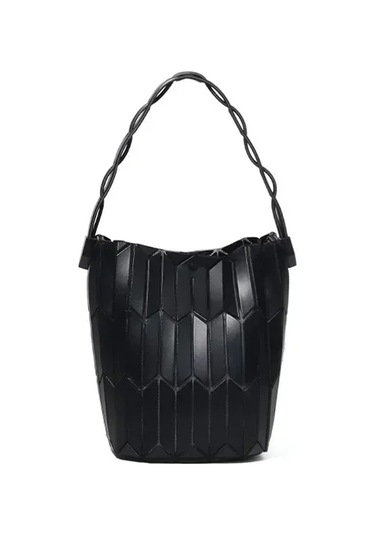 Üst Kolu Bao Çanta Kadınlar İçin 2024 Lüks Tasarımcı Kova El Kol 40g Geo Black