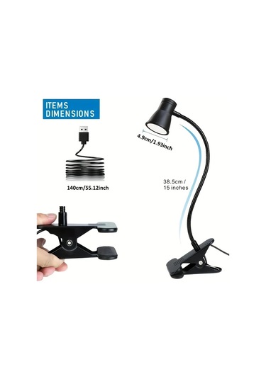 Boatshop1 Siyah 1 Adet Hotu 360 Ayarlanabilir Klipsli Masa Lambası Usb Çalışan 3 Renk Sıcaklık Ayarı Esnek Boyun Okuma Çalışma El Sanatları Için Siyah Boatshop1 Siyah 1 Adet Hotu 360 Ayarlanabilir Klipsli Masa Lambası Usb Çalışan 3 Renk Sıcaklık Ayarı Esnek Boyun Okuma Çalışma El Sanatları Için Siyah