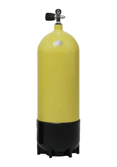 Faber 18 Lt Çelik Dalış Tüpu (Sarı)