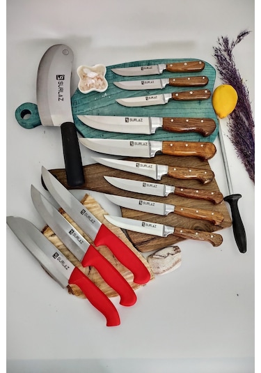 Sürmene Paslanmaz Çelik Çeyizlik Set 14 Parça Seri