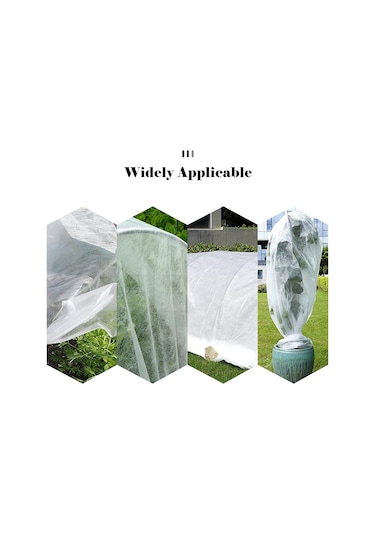 Singree 5 Adet 10 Metre Bitki Örtüsü - Don Koruma, Hızlı Büyüme Ve Yeniden Kullanılabilir Bahçe Kumaşı