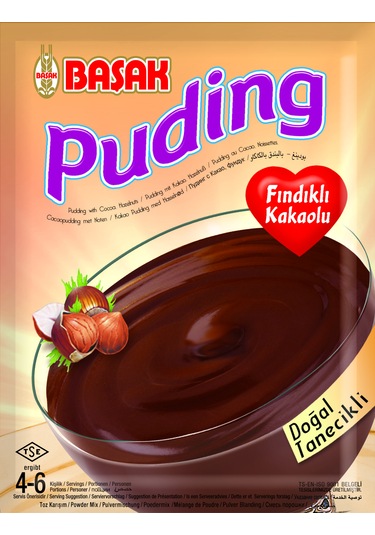 Başak Puding Fındıklı Kakaolu 110 Gr. X 3 Adet