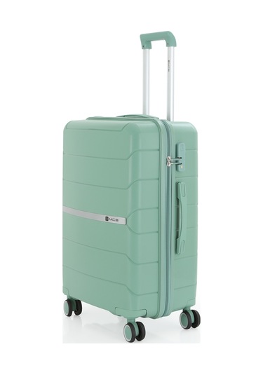 Mçs Polipropilen Valiz V366 65 Cm S20sy100004165 10426 Su Yeşili