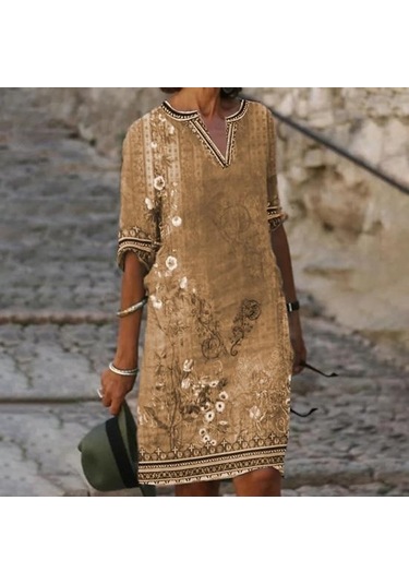 Yeşil Şık Parti Elbise V Yaka Dekoratif Narin El Sanatları Vintage Yaz Evaze Elbise Kadın Kostüm Kadın İçin Yeşil