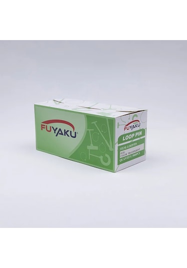 Fuyaku 9" Elle Geçmeli Kılçık Etiketleme Plastiği Şeffaf 5.000 Adet