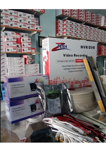 2 Li Kamera Seti Ztech Kişi Ve Araç Algılamalı Sesli