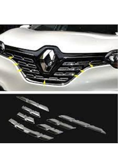 Türkmen Renault Kadjar 2015-2019 Arası Uyumlu Ön Panjur Abs Kromu