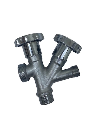 Dual Çiftli Çatallı Çamaşır Makinesi Ara Taharet Musluk Ara Musluk Renkli