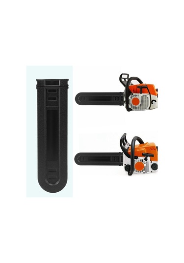 Xurunkeji İnç - 12 İnç Testere Çubuğu Kılıfı Kılıf Koruyucu Evrensel Kılavuz Plaka Stihl Testere Çubuğu Koruyucu Kılıfı Siyah