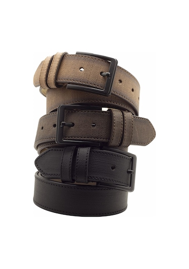 Deribond 3 Adet Erkek Kot Pantolon Kemeri