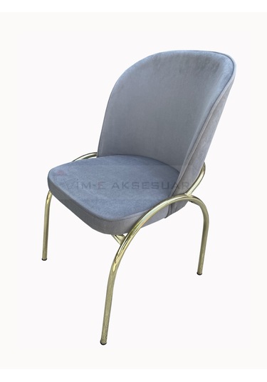 Lotus Metal Gold Kaplamalı Mutfak&cafe&salon Sandalye
