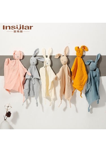 Didadodo Xindoker Yumuşak Tavşan Şekilli Uyku Havlusu - Toksik İçermeyen Ve Güvenli, Dayanıklı